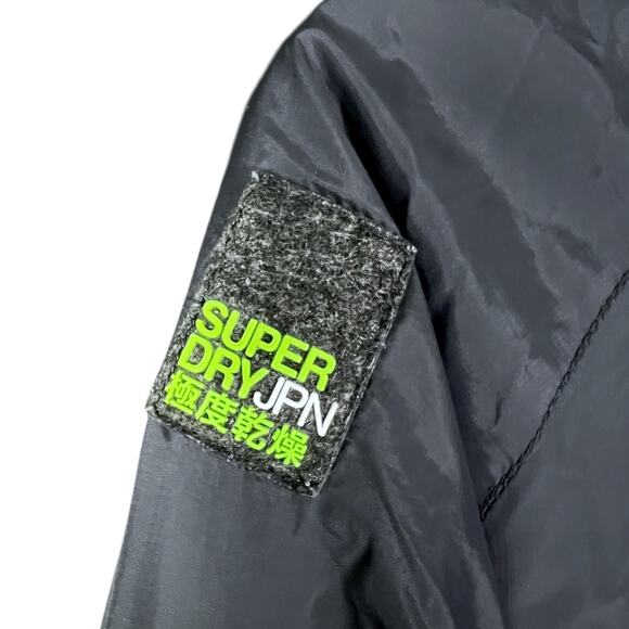 Men's Superdry Sport The Storm Breaker Navy Blue Hooded Windbreaker Jacket - M - Picture 8 of 9